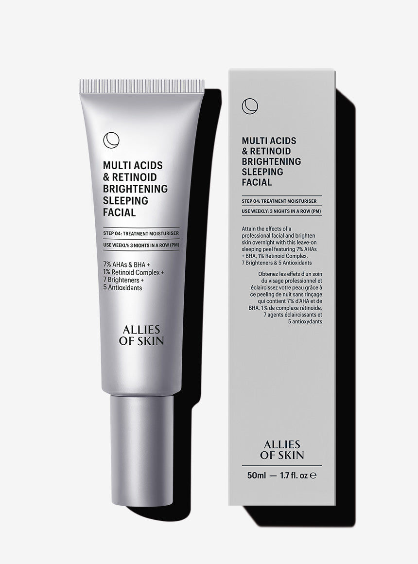 Multi Acids & Retinoid Brightening Sleeping Facial