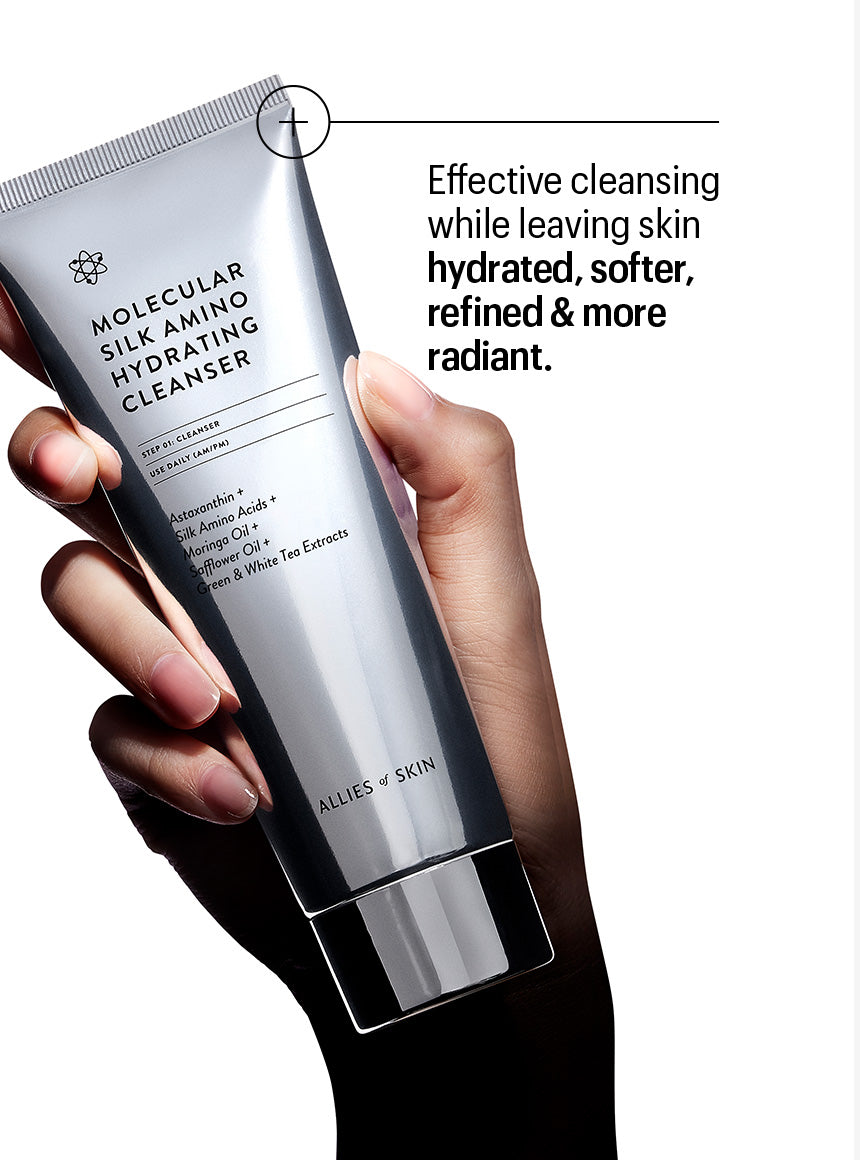 Molecular Silk Amino Hydrating Cleanser Allies of Skin