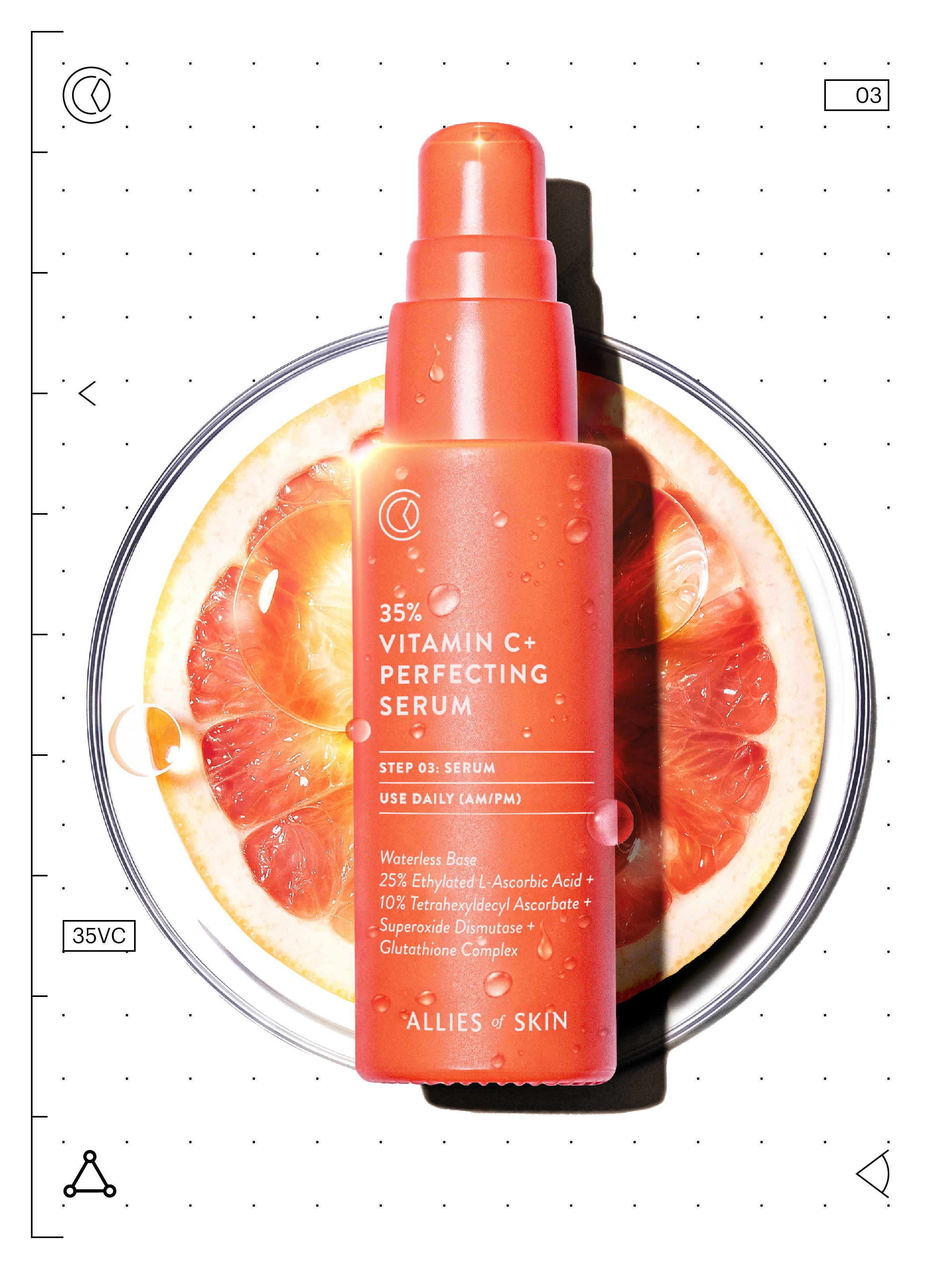 Allies of Skin newest 35% Vitamin C Perfecting Serum