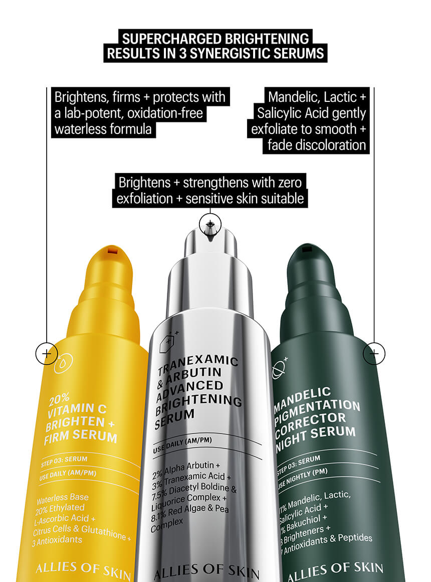 Tranexamic & Arbutin Advanced Brightening Serum – ALLIES [EU]