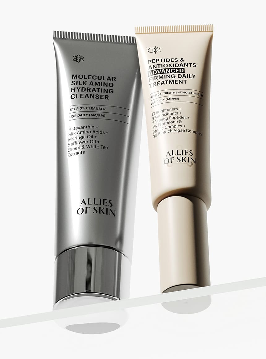 molecular cleanser with peptides firming treatment