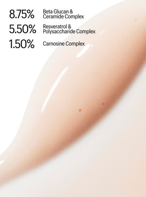 Ingredients of beta-glucan serum