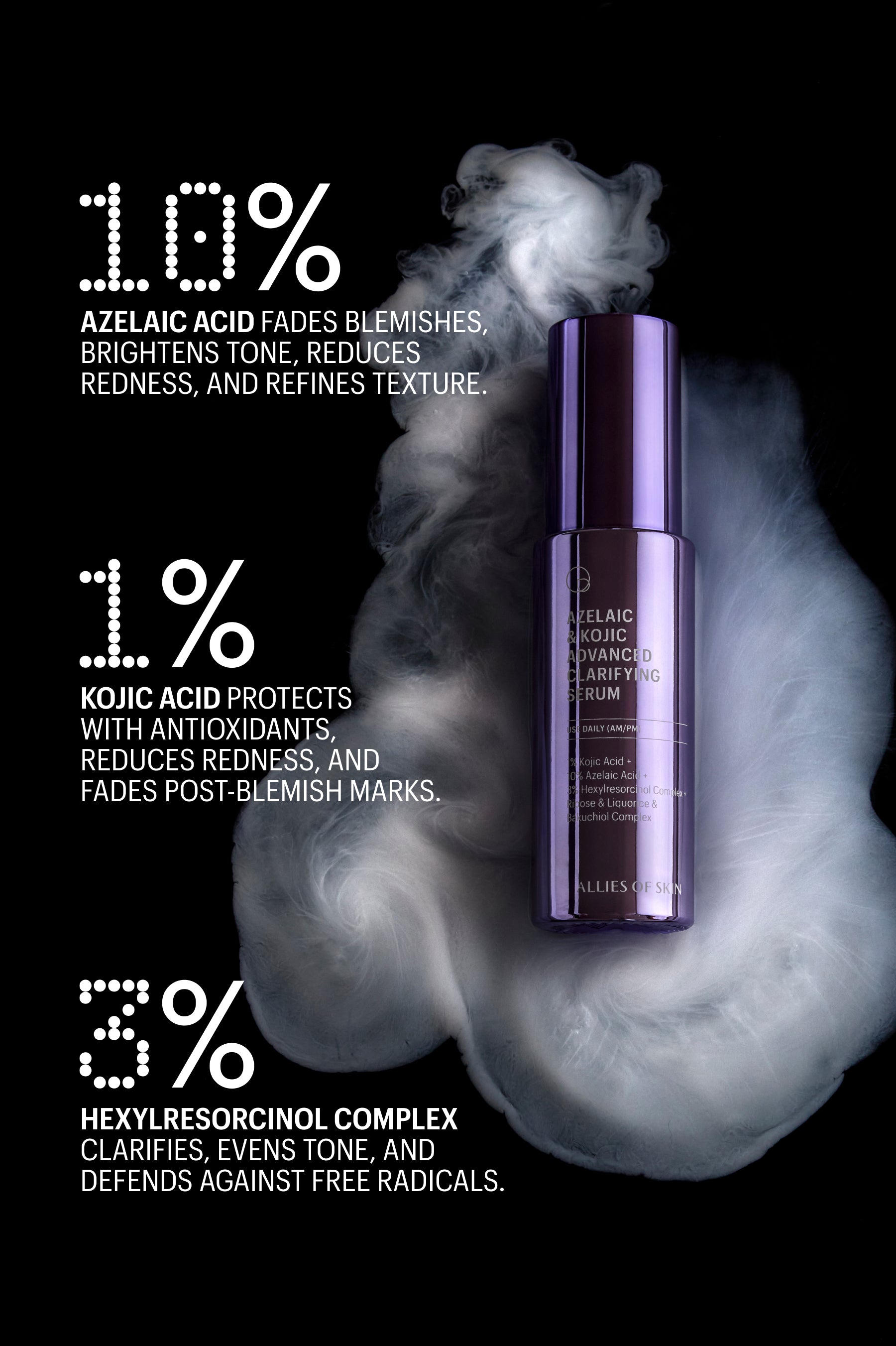 Azelaic & Kojic Advanced Clarifying Serum – ALLIES [EU]