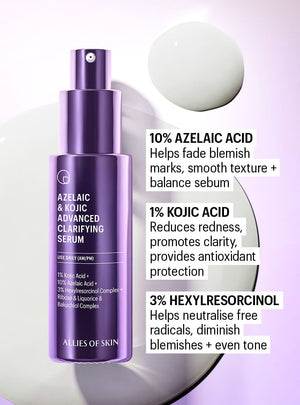 azelaic serum and kojic serum ingredients