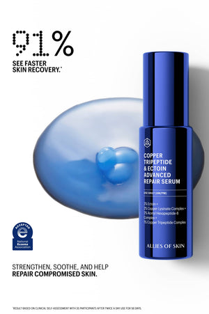 Copper Tripeptide & Ectoin Advanced Repair Serum, Value Size
