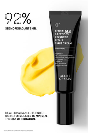 Retinal 0.1% & Peptides Advanced Repair Night Cream, 20ml
